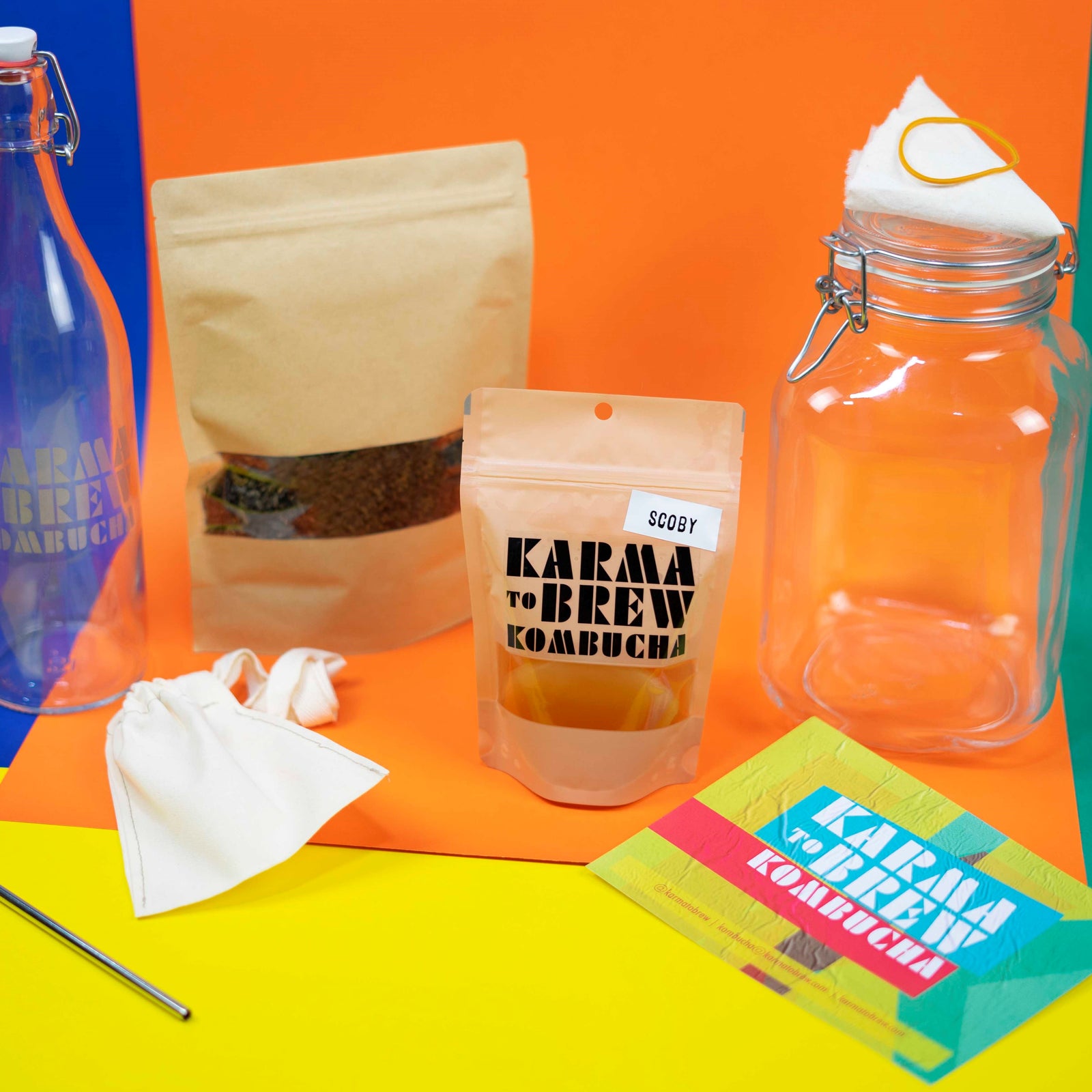 Kit de kombucha - Karma To Brew
