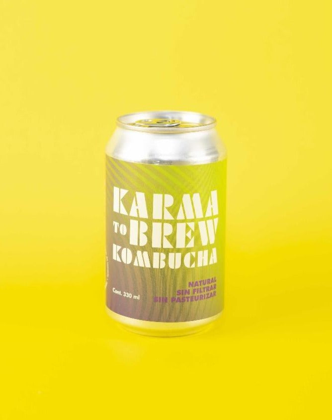 Lata kombucha karma to brew Maracuyá Dry Hopp*d uruguay